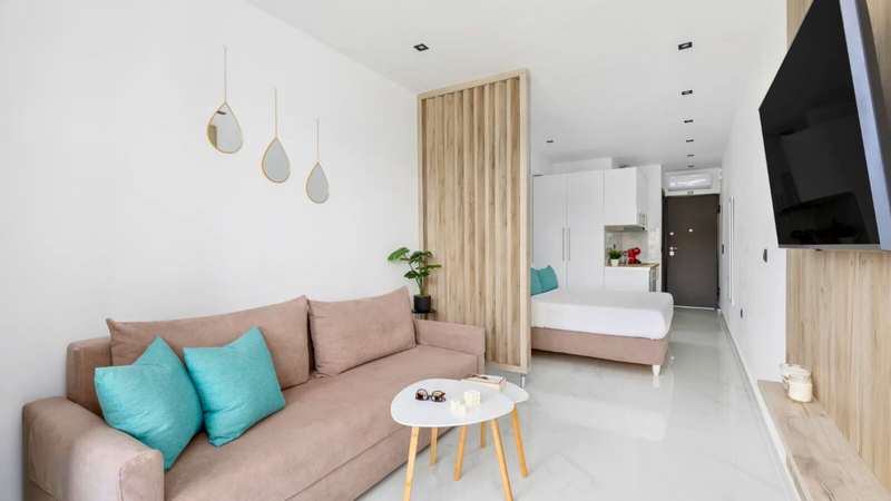 Grecia, Studio 654, Halkidiki, Kasandra 30mp, distanta 400m pana la mare